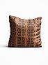 Декоративная подушка «9473941» коричневый, венге | фото