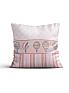 Декоративная подушка «9581571» розовый, малиновый | фото