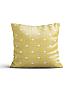 Декоративная подушка «9582121» желтый/золото, желтый | фото