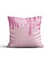 Декоративная подушка «9582201» розовый, малиновый | фото
