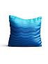 Декоративная подушка «9633181» синий/голубой, индиго | фото
