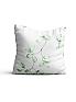 Декоративная подушка «9633491» белый, зеленый | фото