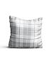 Декоративная подушка «9610721» серый/черный, белый | фото