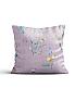 Декоративная подушка «9582431» фиолетовый/сирень, бирюзовый | фото
