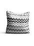 Декоративная подушка «9990041» серый/черный, светло-серый | фото