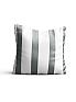 Декоративная подушка «9990441» белый, серый/черный | фото