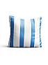 Декоративная подушка «9990461» белый, синий/голубой | фото