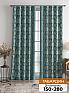 Комплект штор &laquo;Лендис (зеленый)&raquo | фото