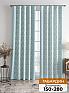 Комплект штор «Лайтрум (голубой)» | фото