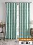 Комплект штор &laquo;Роксис (мятный)&raquo | фото