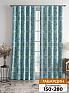 Комплект штор &laquo;Эврил (бирюзовый)&raquo | фото