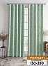 Комплект штор &laquo;Рогнис (бирюзовый)&raquo | фото