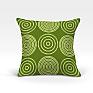 Декоративная подушка «Мбау-О (зеленый)» зеленый, персиковый | фото 2