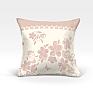 Декоративная подушка «Вивида-О (роз.)» розовый, бежевый | фото