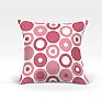 Декоративная подушка «Фоли-О (роз.)» розовый, малиновый | фото