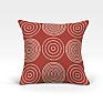 Декоративная подушка «Мбау-О (красн.)» бежевый, красный/бордо | фото 2
