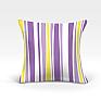 Декоративная подушка «Идей-О (сирен.)» фиолетовый/сирень, желтый/золото | фото