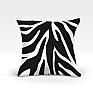 Декоративная подушка «Кея-О (черн.)» серый/черный, светло-серый | фото