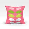 Декоративная подушка «Вейла-О (роз.)» розовый, малиновый | фото