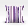 Декоративная подушка «Девон-О (фиолет.)» фиолетовый/сирень, белый | фото