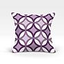 Декоративная подушка «Пеленг-О (сирен.)» фиолетовый/сирень, фиолетовый | фото