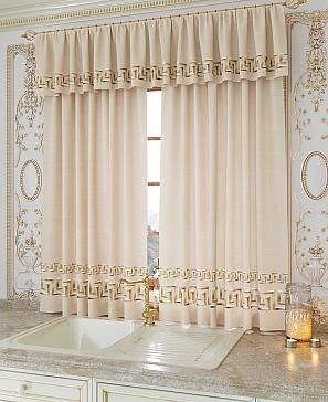Комплект штор «Иновирс» бежевого цвета