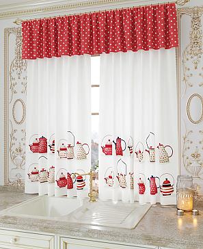 Комплект штор «Талирис (красный)» | фото 3