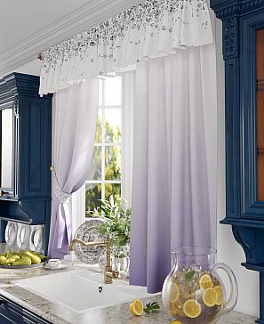 Комплект штор «Авериан» фиолетового цвета
