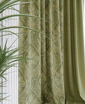 Комплект штор «Альбис (зеленый)»