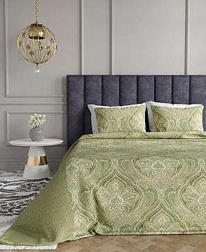 Комплект штор «Альбис (зеленый)»