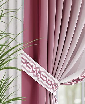 Комплект штор «Бертин (розовый)» | фото 3