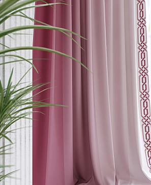 Комплект штор «Бертин (розовый)»