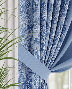 Комплект штор «Амелис (синий)» | фото 3