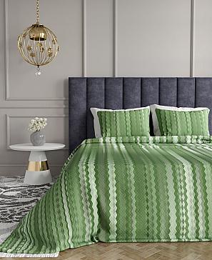 Комплект штор «Джерин (зеленый)»