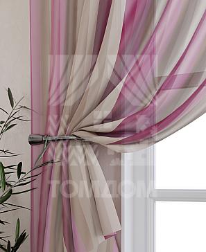 Тюль «Тарнис (розовый)» | фото 3