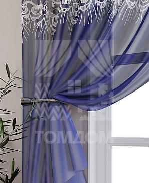 Тюль «Филлис (синий)» | фото 3