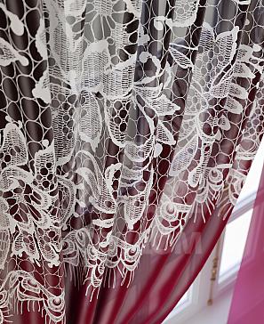 Комплект штор «Филлис (бордо)»