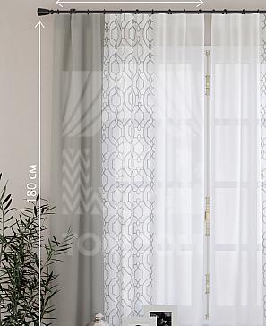 Комплект штор «Юинг (серый)»