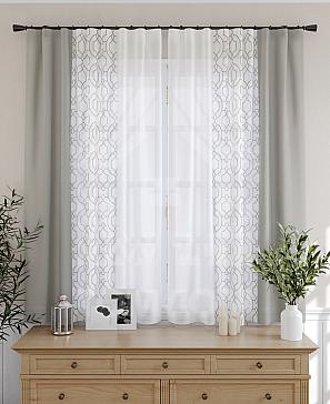 Комплект штор «Юинг (серый)»