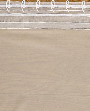 Тюль «Ламлей» бежевого цвета