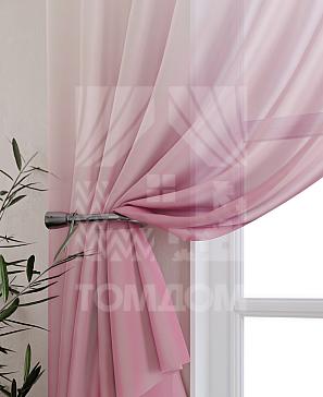 Тюль «Тристар (розовый)» | фото 3