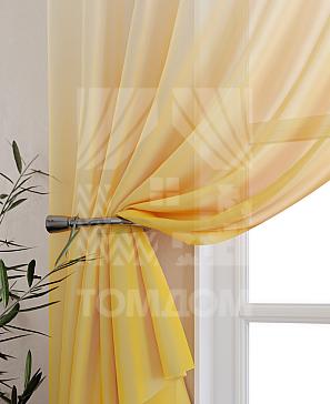 Тюль «Тристар (желтый)» | фото 3