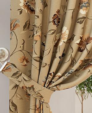 Комплект штор «Алва (темно-бежевый)» | фото 3