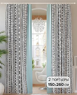 Комплект штор «Карлитос (тиффани)» | фото