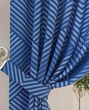 Комплект штор «Эстебан (синий)» | фото 2