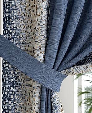 Портьера «Мерлинс (синий)» | фото 2