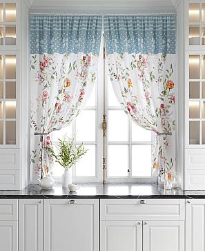 Комплект штор «Гленди» белого цвета