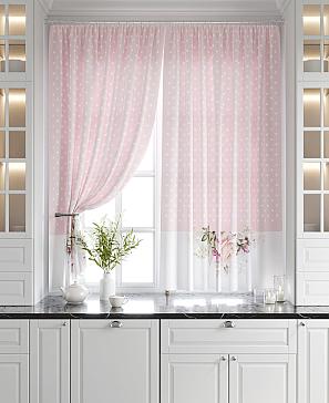 Комплект штор «Мирфин (пыльно-розовый)»