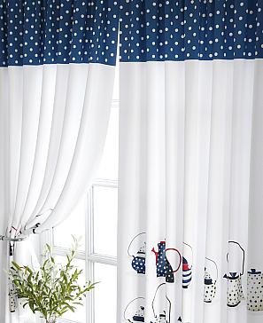 Комплект штор «Калтис (синий)» | фото 3