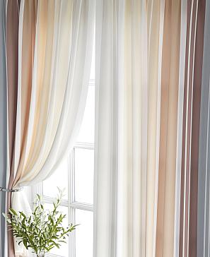 Комплект штор «Палетт (кофе и ваниль)» | фото 3